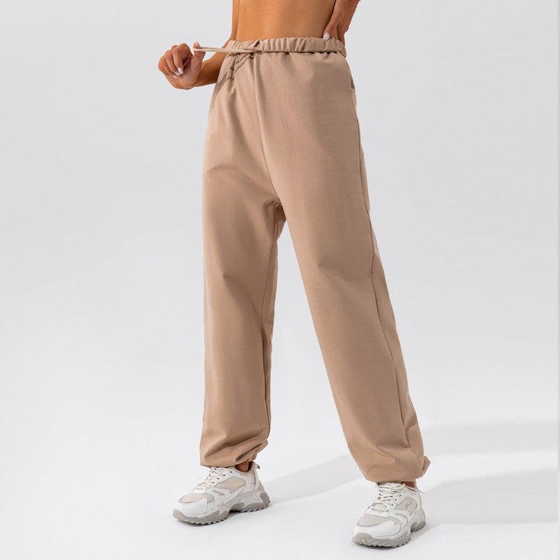 Cheky - Waistband Loose Fitting Sports Pants