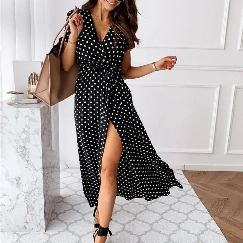 Cheky - Summer Sexy Polka Dot Casual Dresses