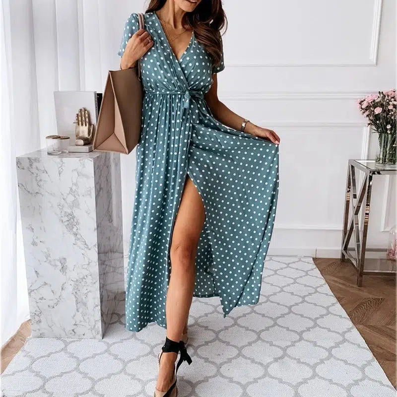 Cheky - Summer Sexy Polka Dot Casual Dresses