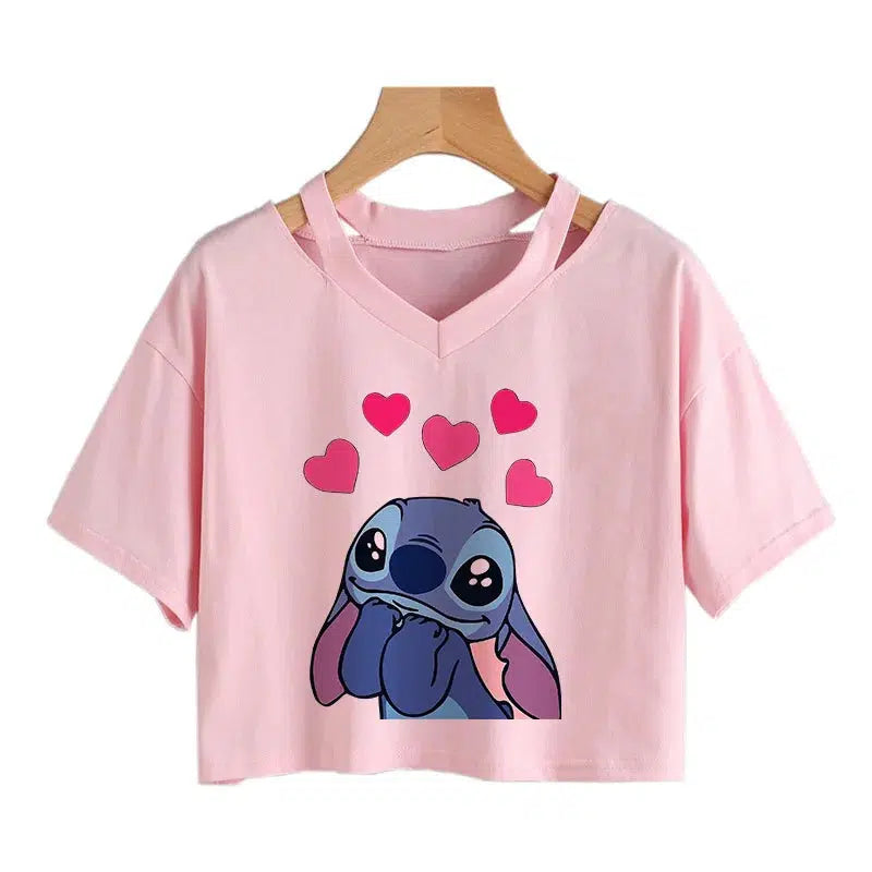 Cheky - Cartoon Stitch Women's Tee