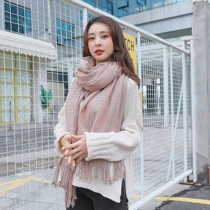 Cheky - Fashion Warm Cashmere Scarf In Autumn And Winter