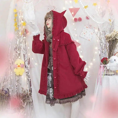 Cheky - Lolita woolen coat