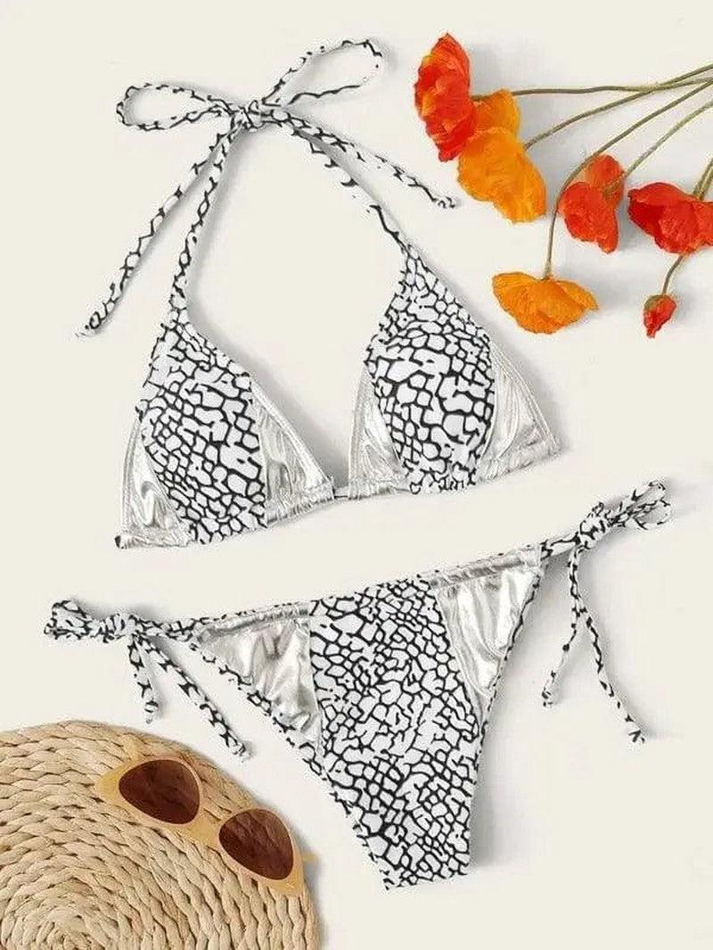 Cheky - Leopard Panel Bikini