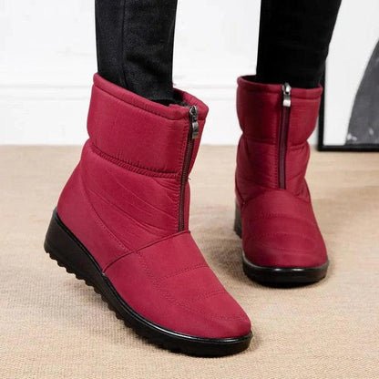 Cheky - Winter Snow Boots For Women Warm Plush Platform Boots Shoes